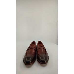 Quince Men Calfskin Leather Penny Loafer Brandy Shoes 9.5